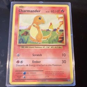 Charmander Pokémon card